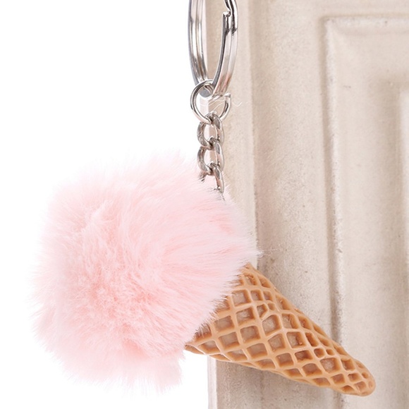 Accessories - MINI ICE CREAM CONE POM POM
